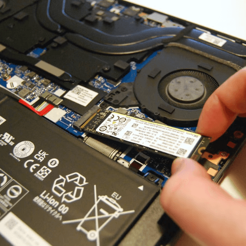 SSD Upgrade in progress at iRepairTrust